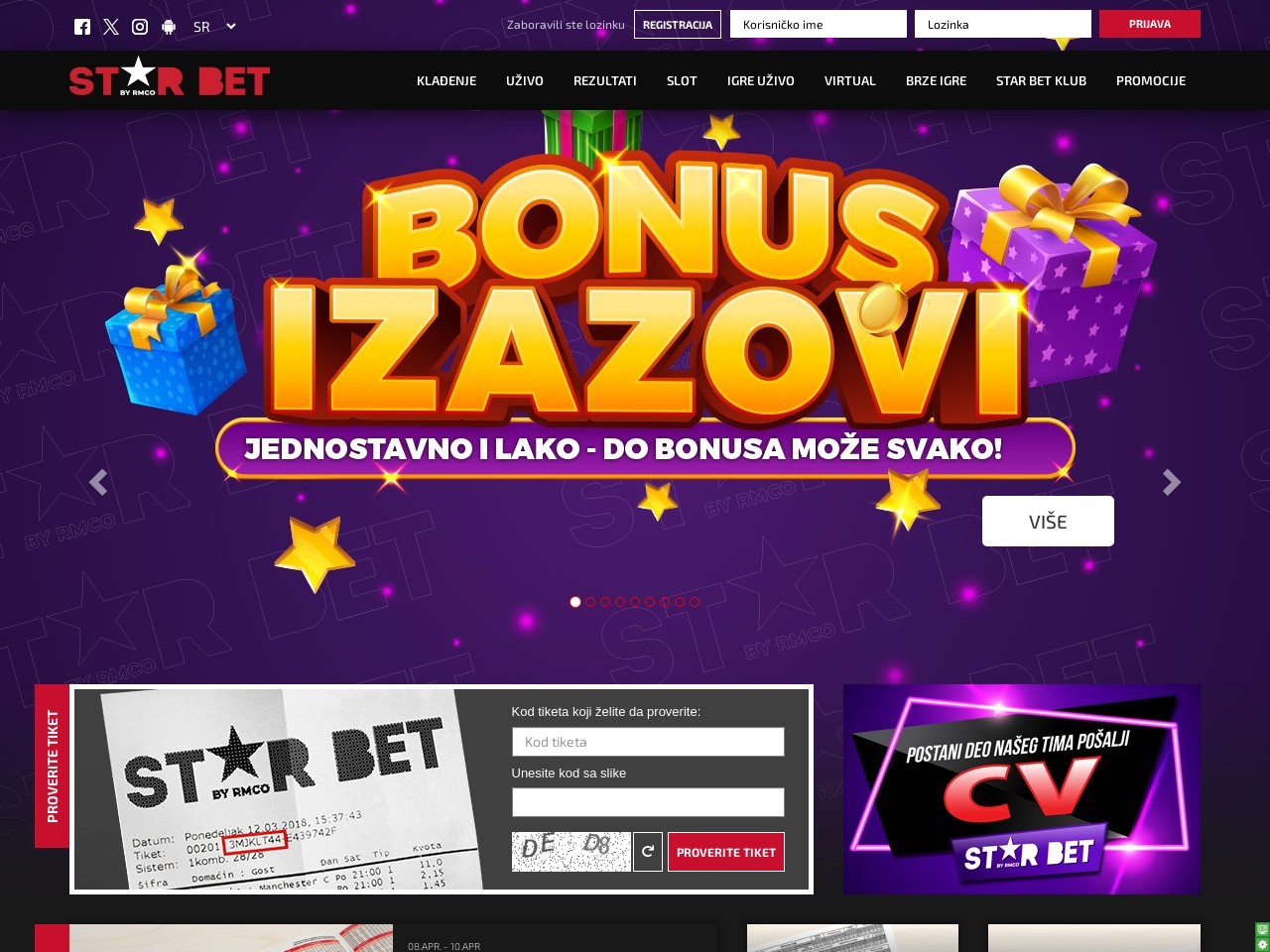 Starbet.rs a965c19a441c48e651570462c51b2ab9