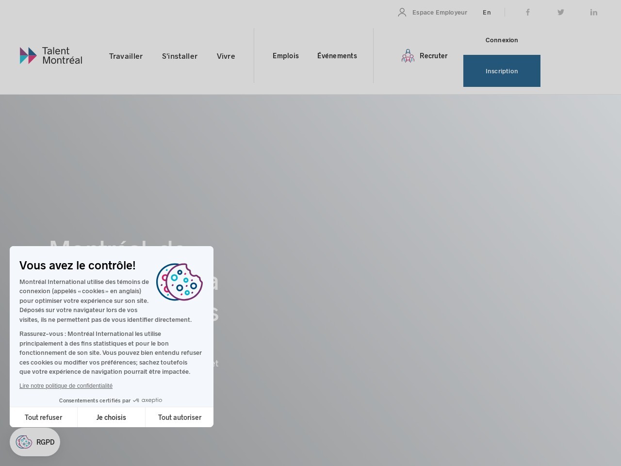 Talentmontreal.com e07739379dddf113e22499cfabc751f1