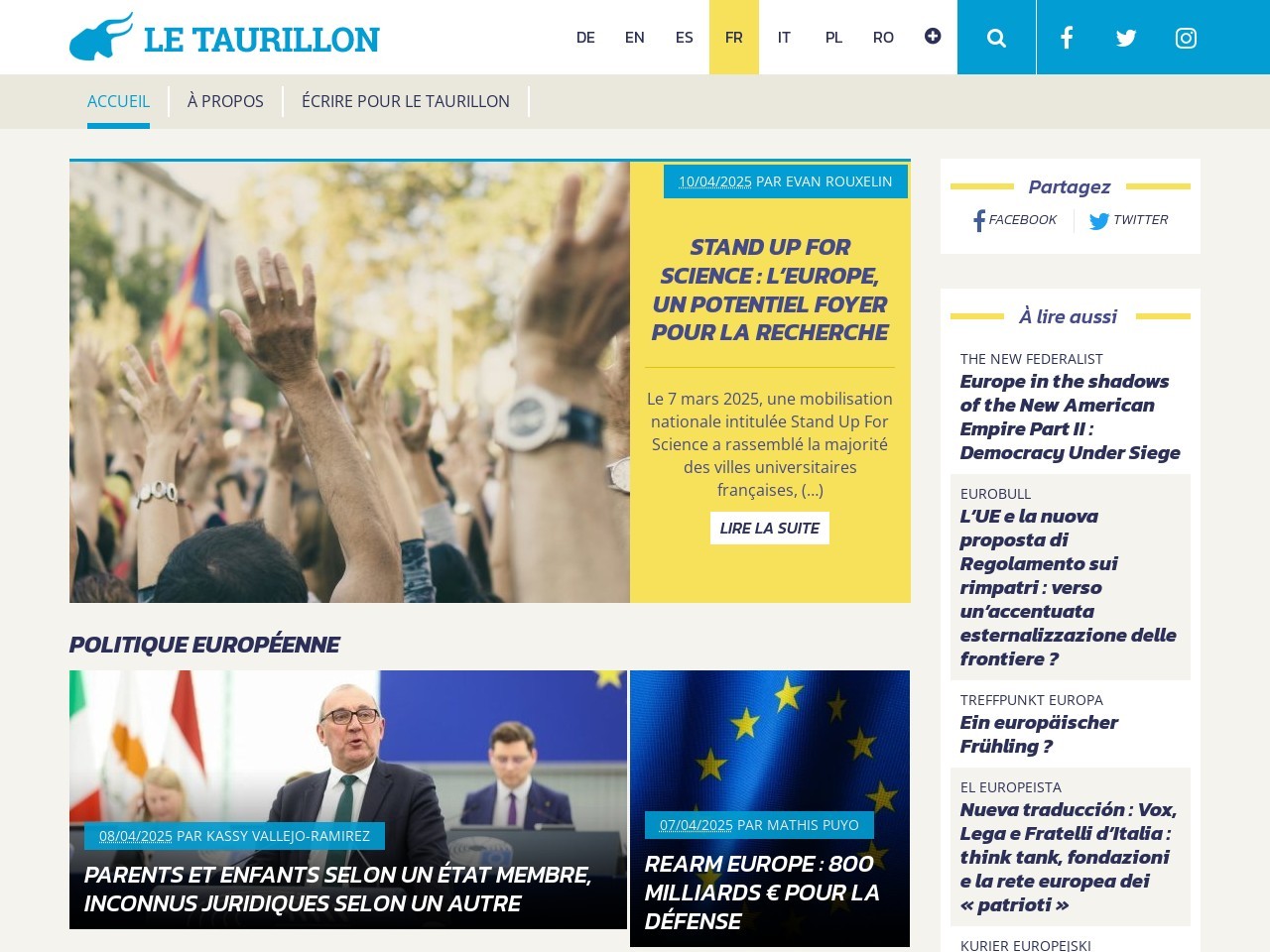Taurillon.org 48bf9148a5f98e30bf4abf640fe30393
