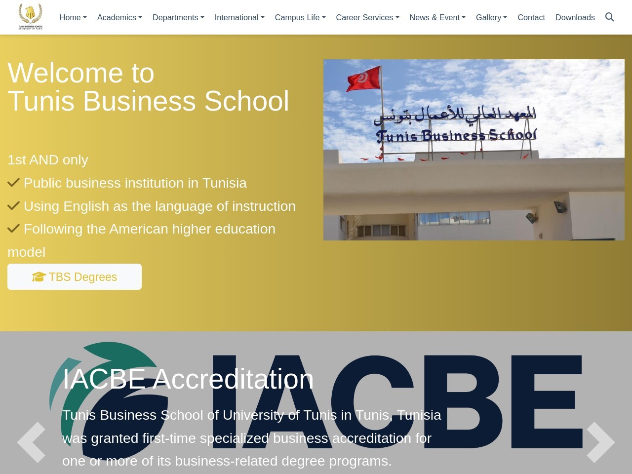 Tunis business school.tn c13674e1853163e4b67534e6969b9014