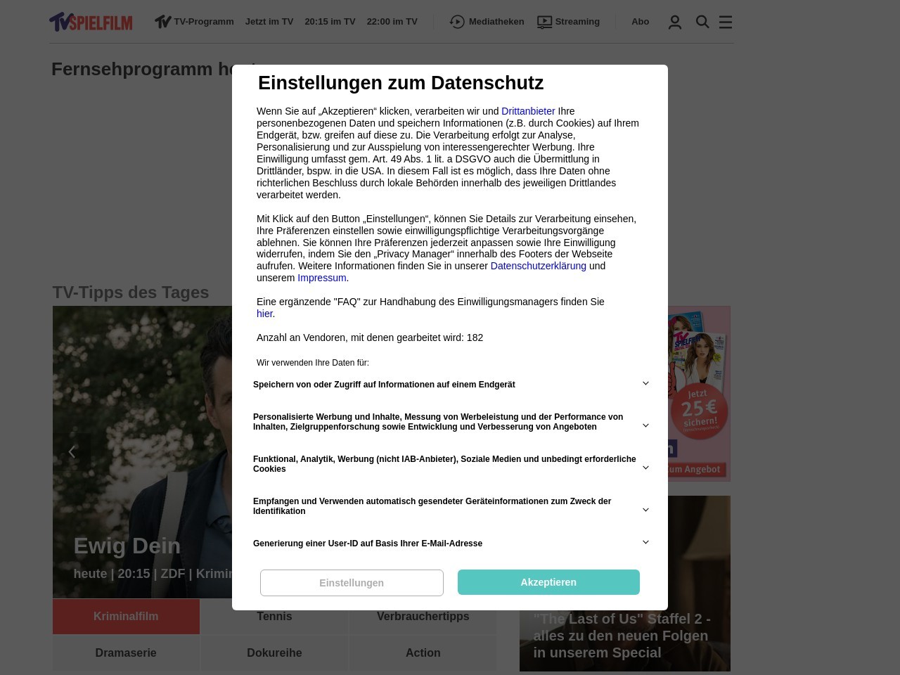 Tvspielfilm.de 668237a02ce974c3ed2d107506d7fe30