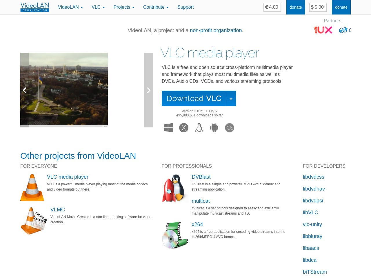 Videolan.org fb9856c59c953657b608fa5f346e1191