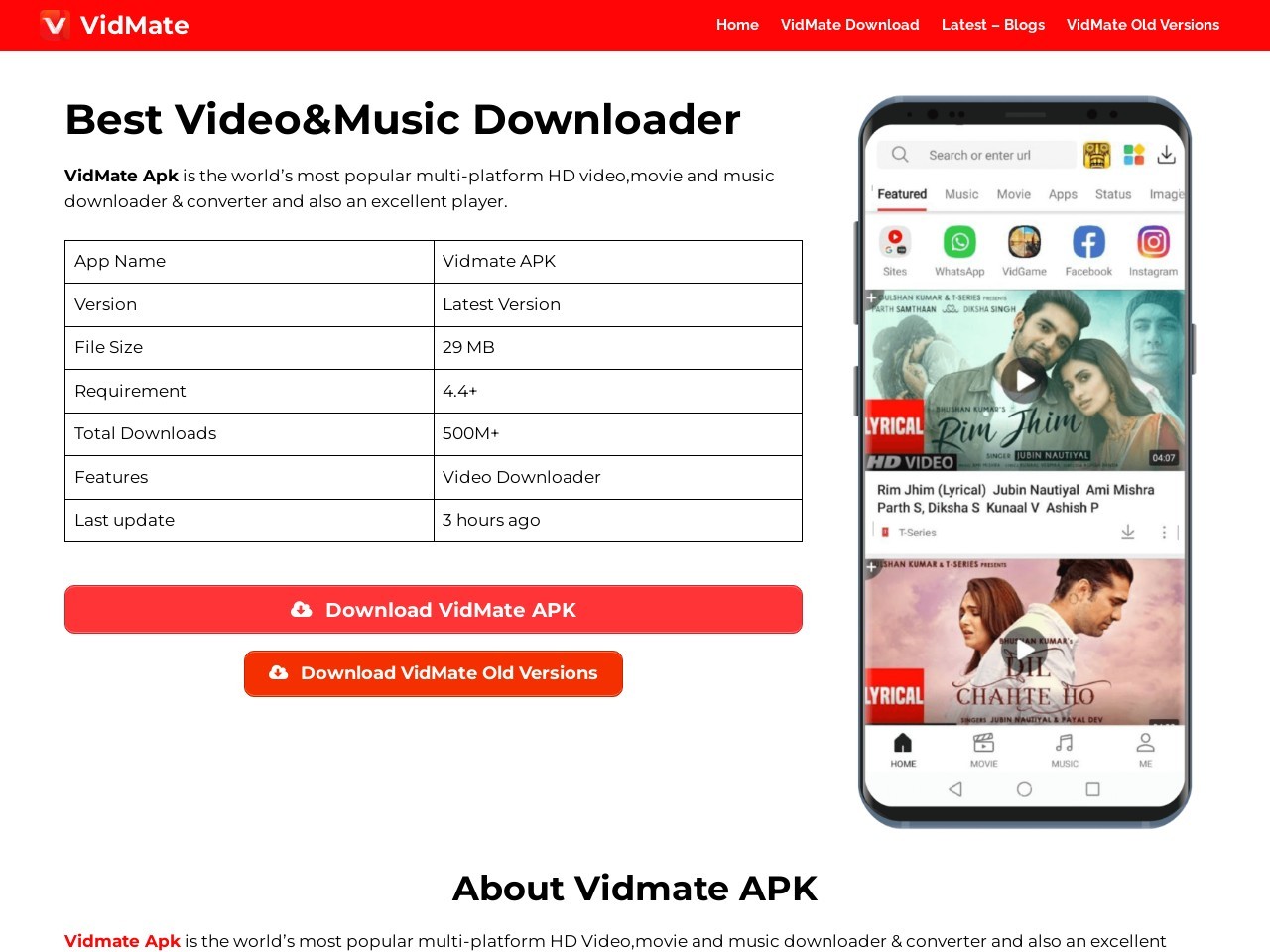 Vidmate.bar 473d683031a5146f8356e07962b2953e