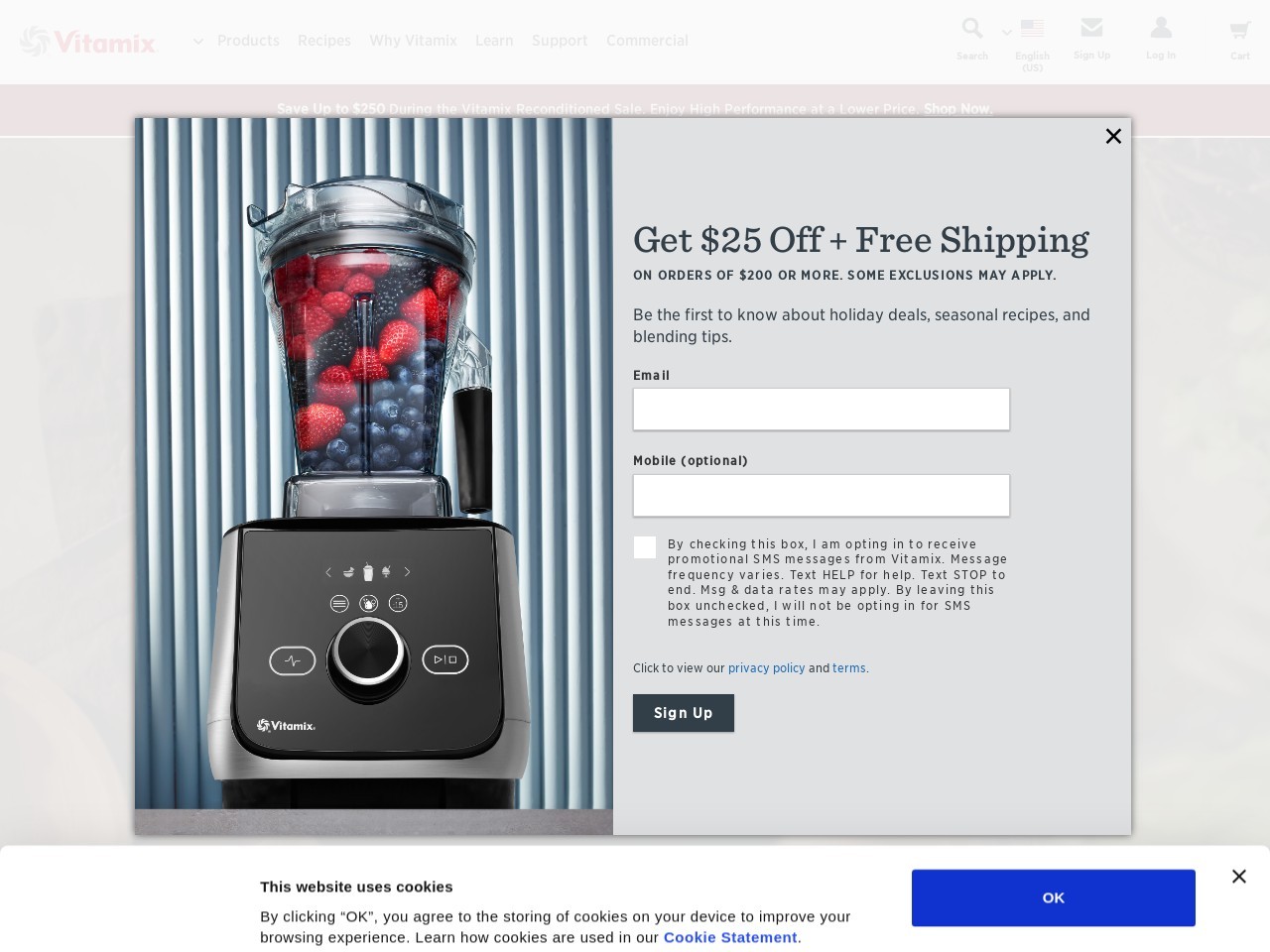 Vitamix.com 81fe266c039f341777b9e6743d373ec6