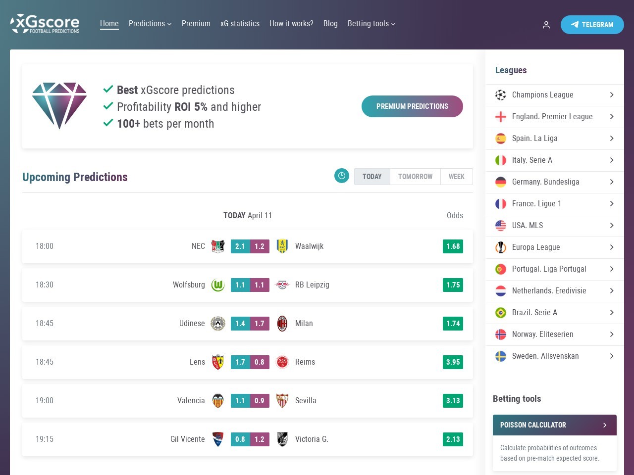 Xgscore.io 89b18e655c0bac96fa3f213589de2e27
